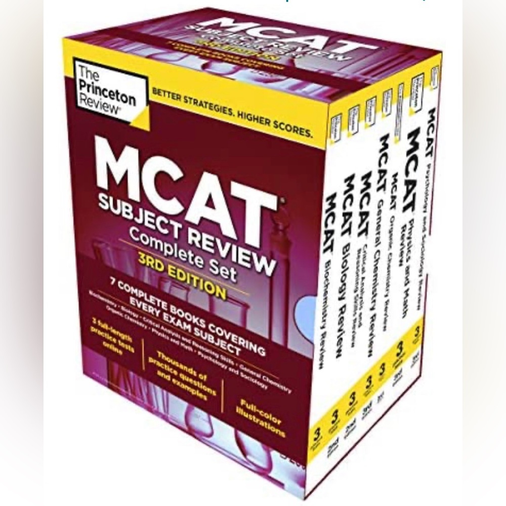 The Princeton Review MCAT Textbooks